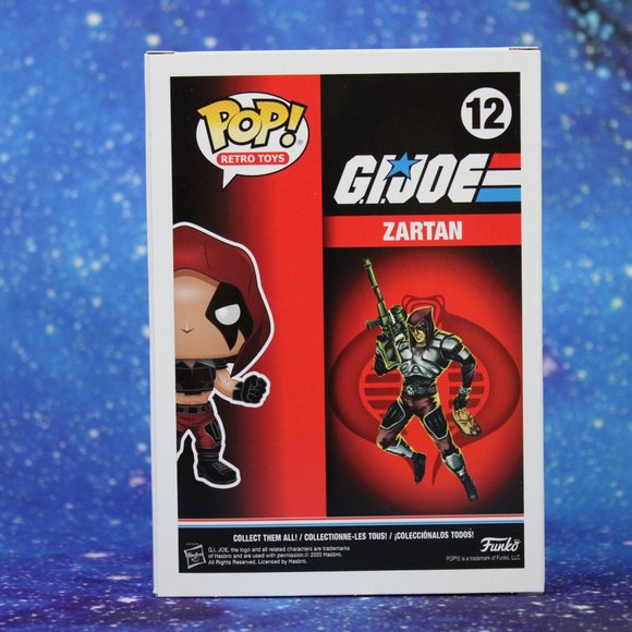 Funko Pop Retro Toys G.I. Joe Zartan #12 - Picture 3 of 6